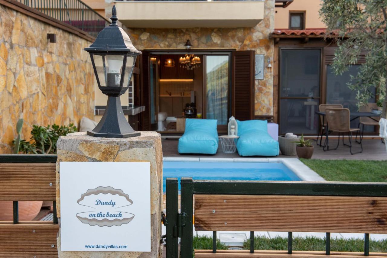 Dandy Villas Nea Roda - Melodic Waves - Private - Pool - Parking - Cellar Kültér fotó